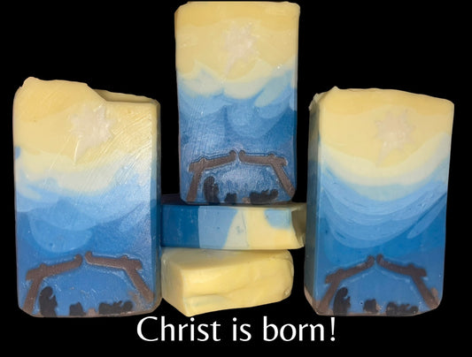 Christ is Born! (The star glows in the dark!!)